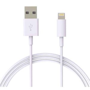 1M Lightning Kabel till iPhone Vit