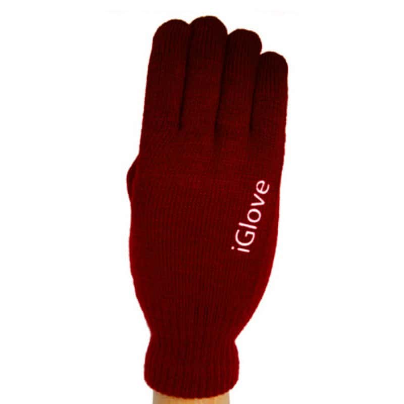 iGloves – Touchvantar / Touchhandskar Vinröd - Bild 2