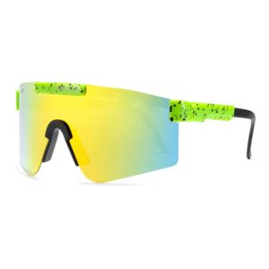 Polariserade Sportsolglasögon Luminous Green (C14)