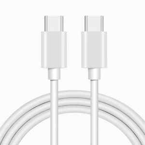 1M Quick Charge USB-C till USB-C Laddkabel