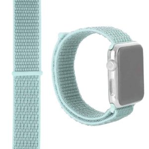 Apple Watch Kompatibelt 38mm / 40mm Nylonarmband Mintgrön