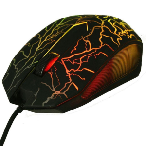 Gamingmus med LED Belysning – Volcanic RGB