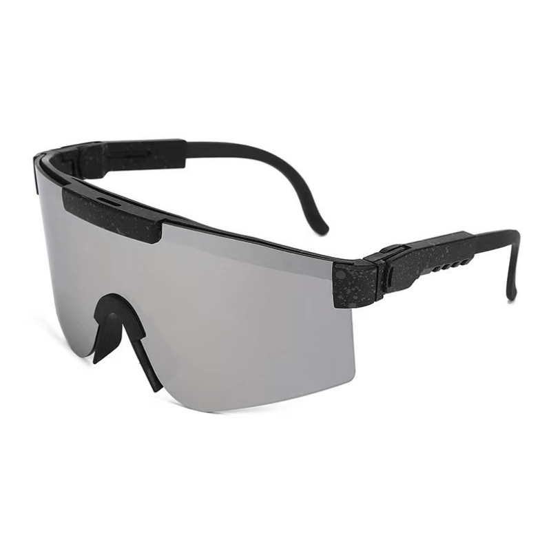Polariserade Sportsolglasögon Unisex Metallic Black (C8) - Bild 2