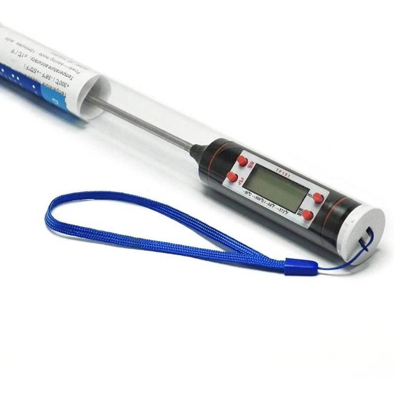 Stilren Stektermometer med LCD Display Svart - Bild 6