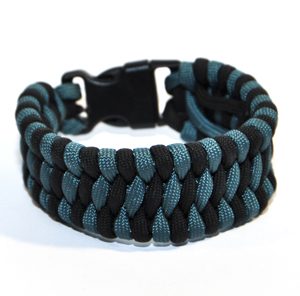 Flätat armband, tvåfärgat (XXL)