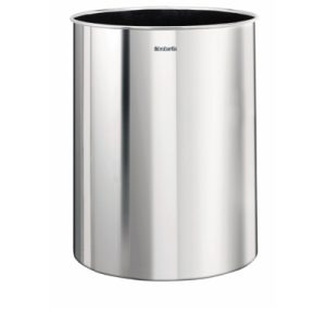 Papperskorg 15L krom