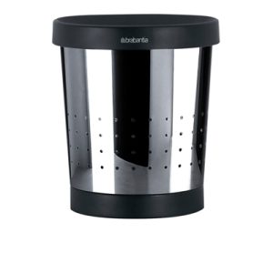 Papperskorg 5 liter krom konisk 364280