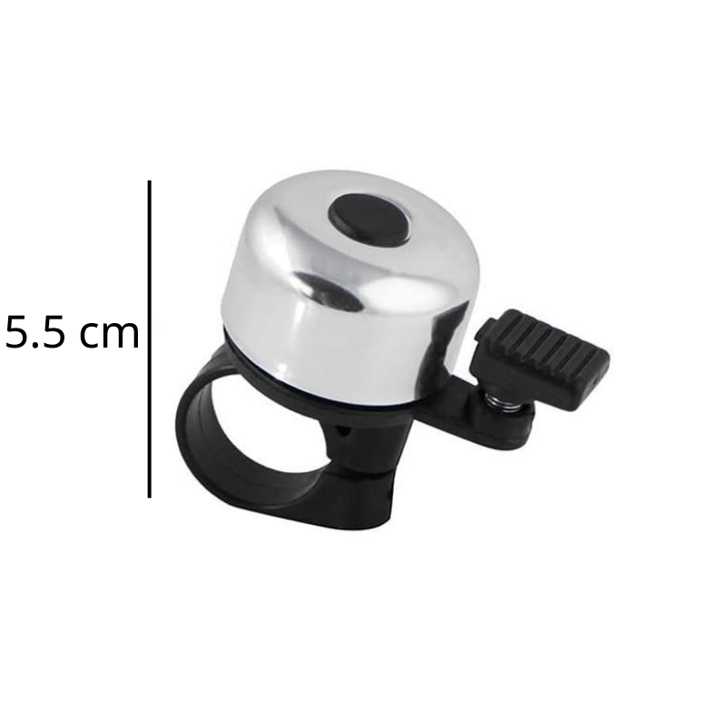 Ringklocka till Cykel – Metallic Röd - Bild 3