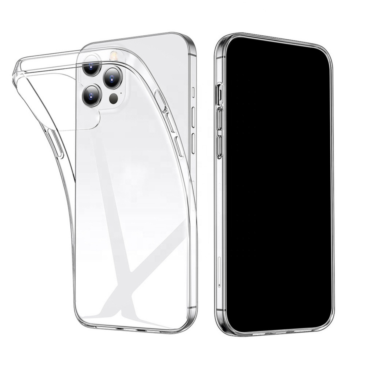 iPhone 15 Pro Skal – Genomskinligt Skal Transparent TPU - Bild 4