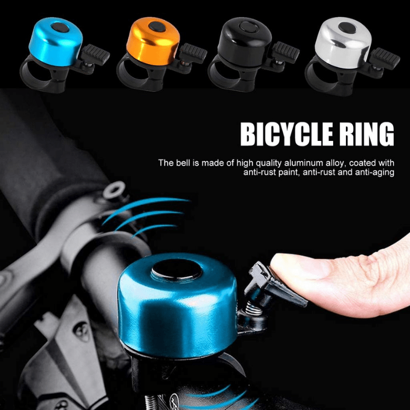Ringklocka till Cykel – Metallic Röd - Bild 6