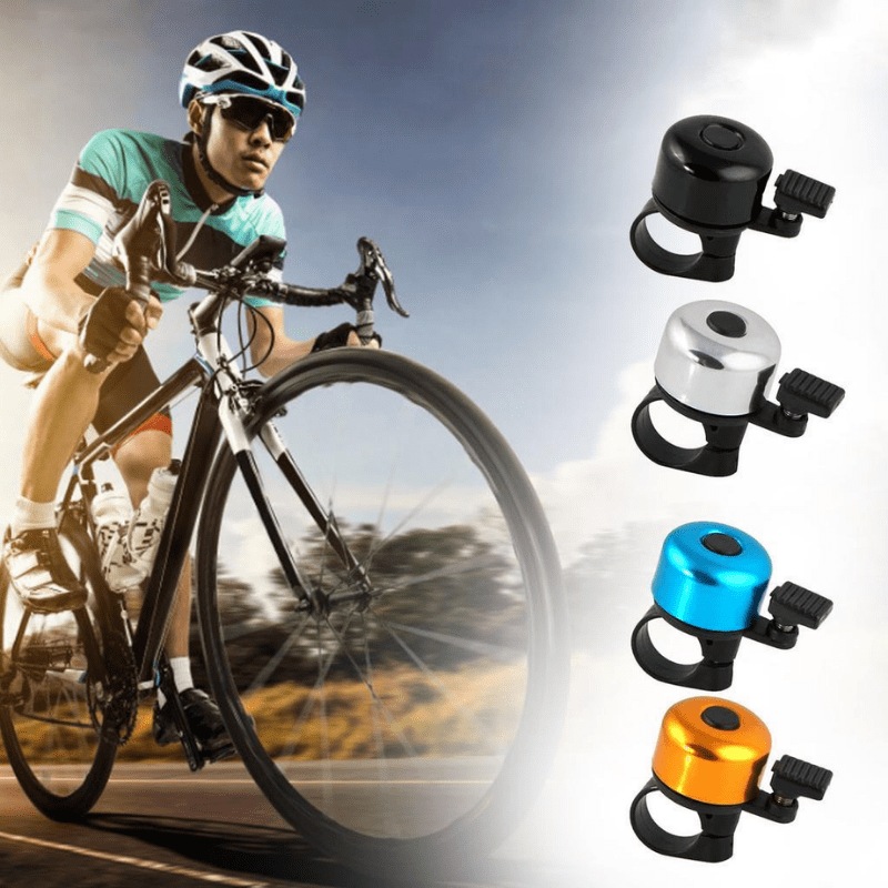 Ringklocka till Cykel – Metallic Röd - Bild 9