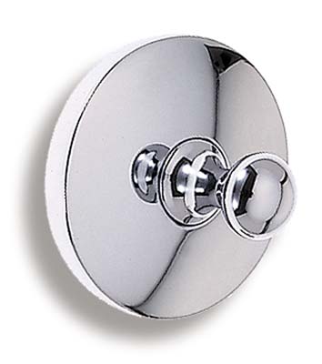 Handdukskrok enkel 6109 krom