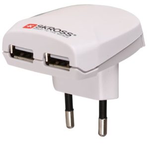 USB Laddare med 2 USB portar