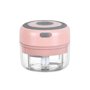 Elektrisk Mini Dicer / Skärare – 100 ml Rosa