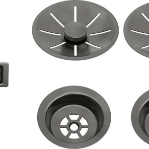 Blanco Infino Satin Dark steel dubbelho