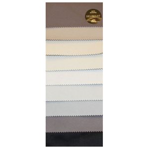 Mörkläggningsgardin 100% Delinight Soft flow 35958 (150)