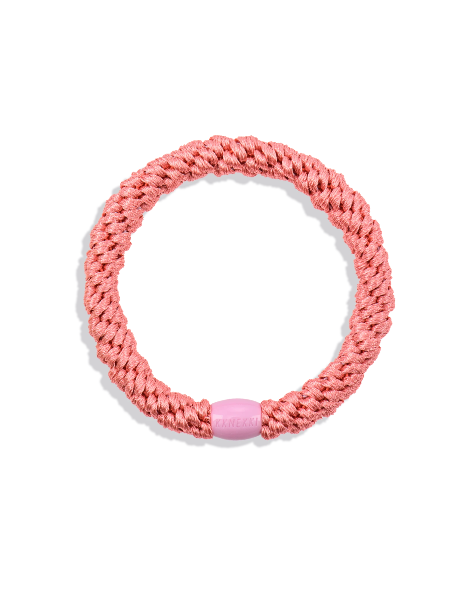 Kknekki Hårsnodd Rosa - Bild 2