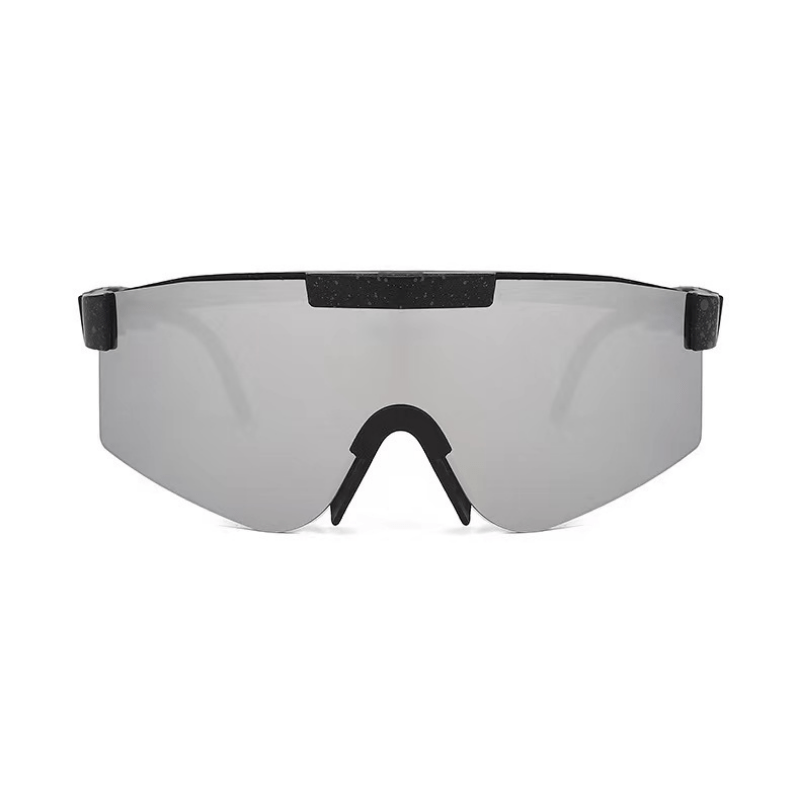 Polariserade Sportsolglasögon Unisex Metallic Black (C8) - Bild 3