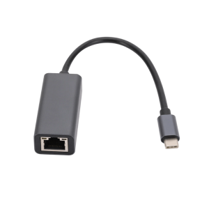 USB-C till Ethernet Adapter – 100 Mbps Svart
