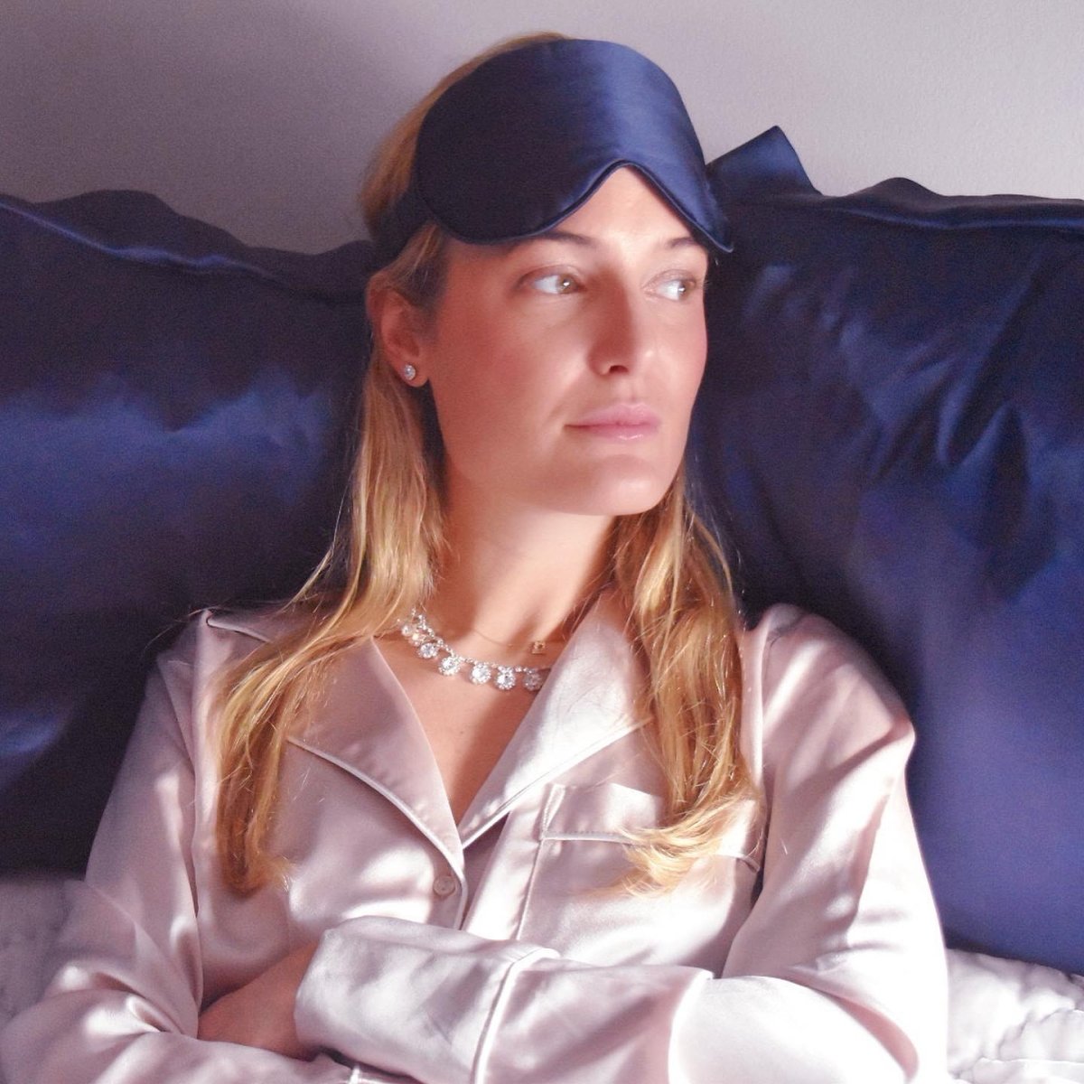Amelie Soie Silk Sleep Mask 100% Mulberry Silk - Bild 4