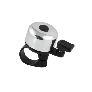 Ringklocka till Cykel – Metallic Silver