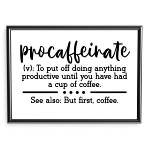 Poster – Procaffeinate