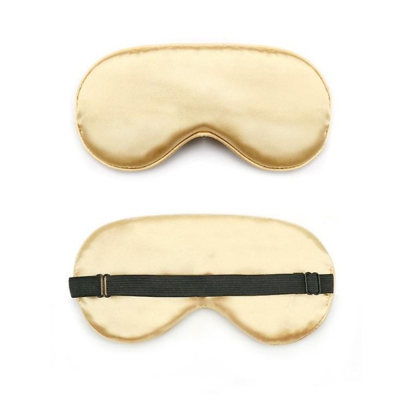 Lyxig Sovmask i Silke – Guld - Bild 3