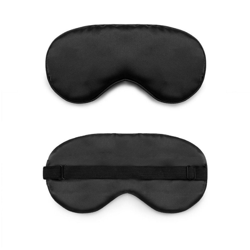 Lyxig Sovmask i Silke – Svart - Bild 3