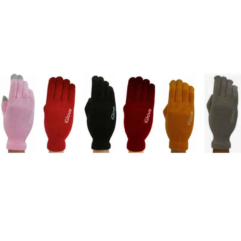 iGloves – Touchvantar / Touchhandskar Vinröd - Bild 4