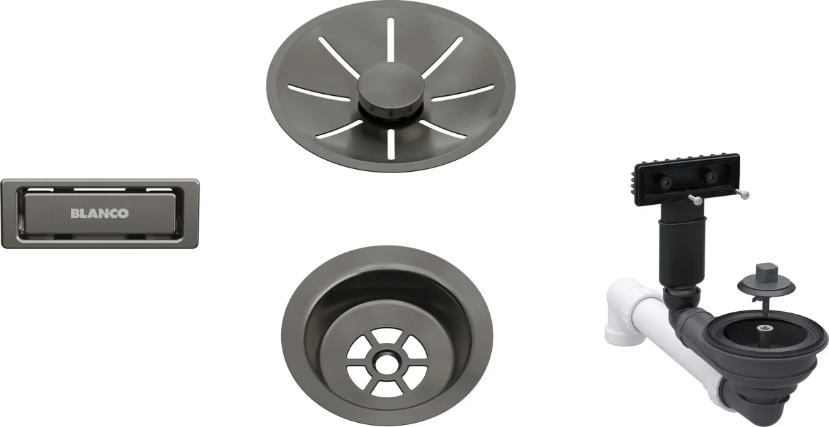 BLANCO Infino Rörset Enkel – Satin Dark Steel - Bild 2