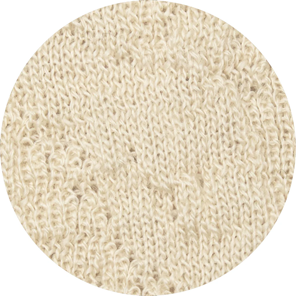 Oversize tröja med trekvartsärm 4506 - merino bubble wool - Bild 4