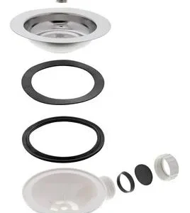 BLANCO Kopp 3,5″ med överrinningsskydd 1,5″
