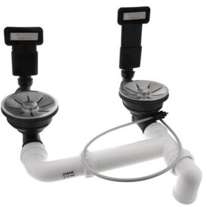 BLANCO Rörset 2×3,5″ m. Bowden kabel, Claron, Zerox