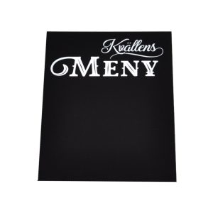 Griffeltavla – Kvällens meny