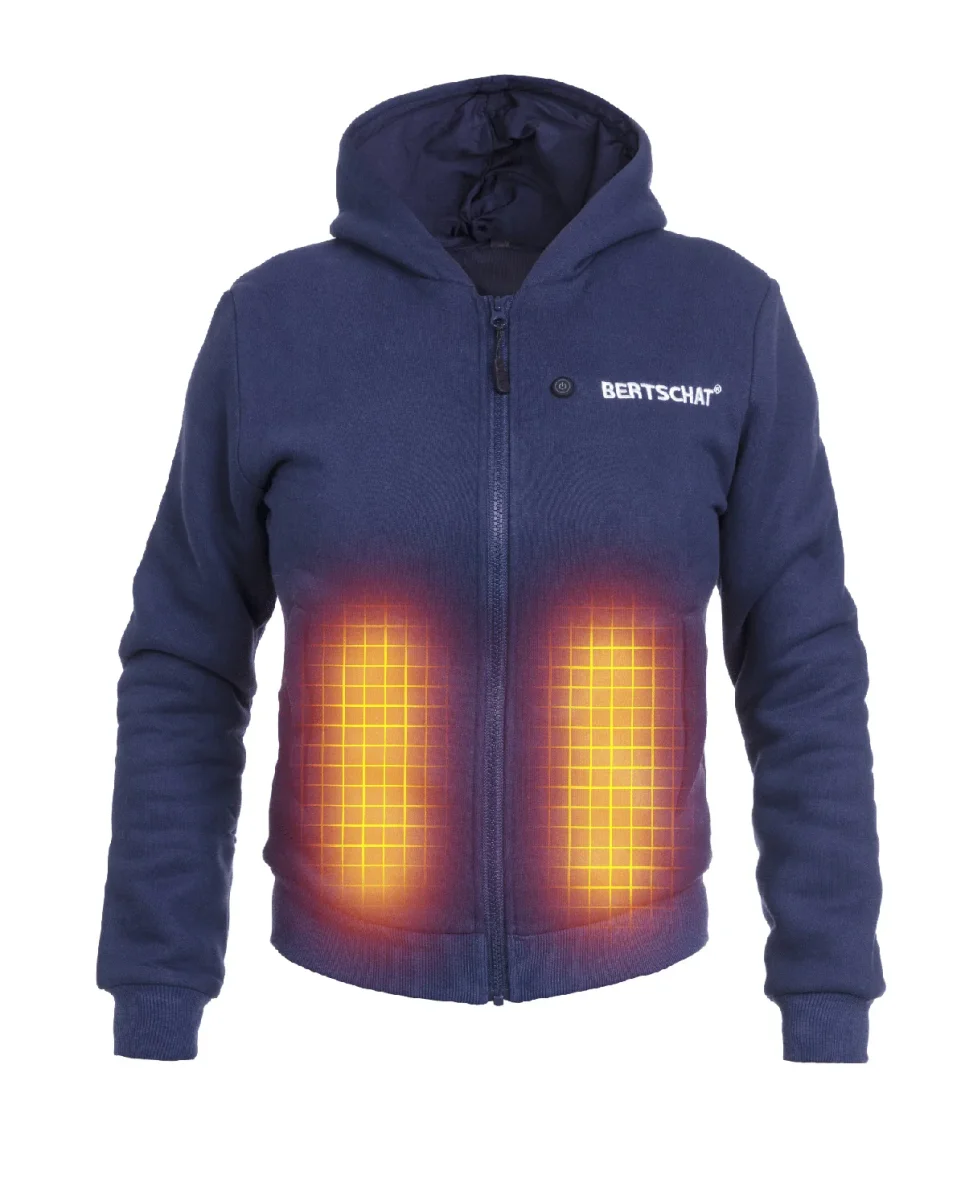 Uppvärmda Hoodie PRO | Dam - Marinblå - Bild 4