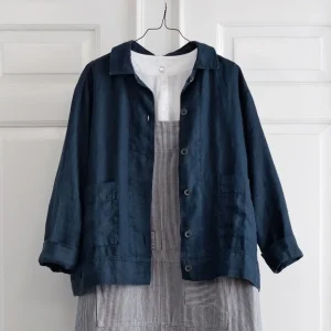 OWN Linnejacka - Midnight Blue