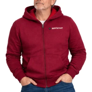 Uppvärmda Hoodie PRO |  Herr - Bourgogne