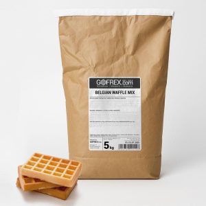 Färdig smet för klassiska belgiska våfflor av sockerkaksmodell 5 kg