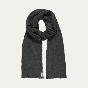 Lång halsduk/ullsjal - by basics merino bubble wool