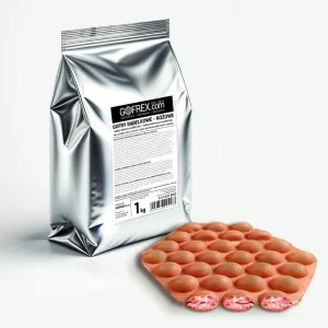 Deg för bubbelvåfflor Bubble Waffle Rosa 1 kg