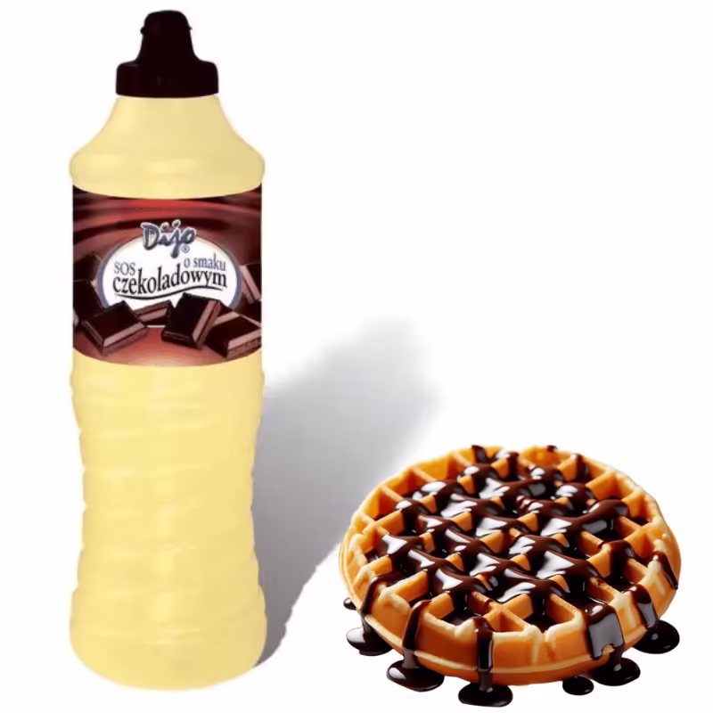 Chokladsås Glass, Våfflor | Chokladtopping Dijo 1L