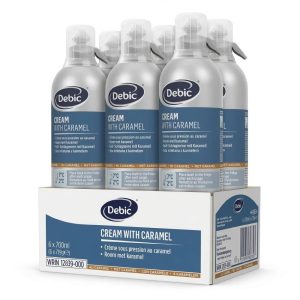 Vispad grädde med karamell Debic 700 ml 6 stycken