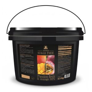 Mango- och passionsfruktsgelé sockerfri hink 3,5 kg Jabex