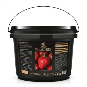 Jordgubbar i gelé sockerfria hink 3,5 kg Jabex