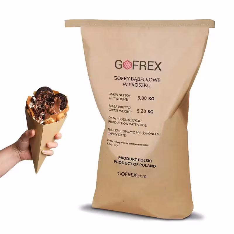 Bubble Waffle-smet för söta bubbelvåfflor 50 kg