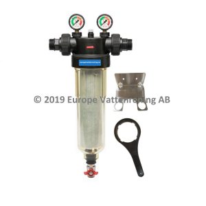 PÅSFILTER NW340-PAKET MED 5ST 150MIC TVÄTTBARA FILTERPÅSAR Max 266L per min